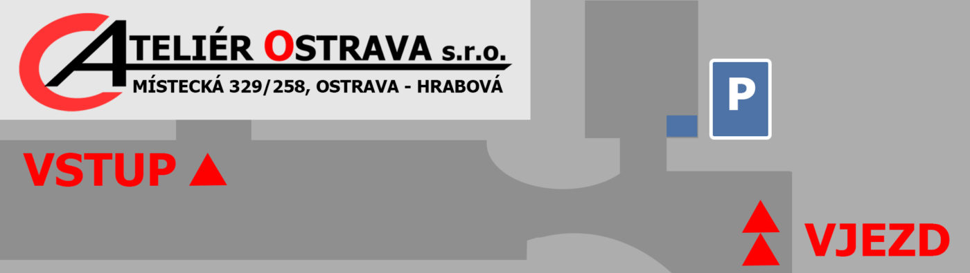SCHÉMA PARKOVÁNÍ